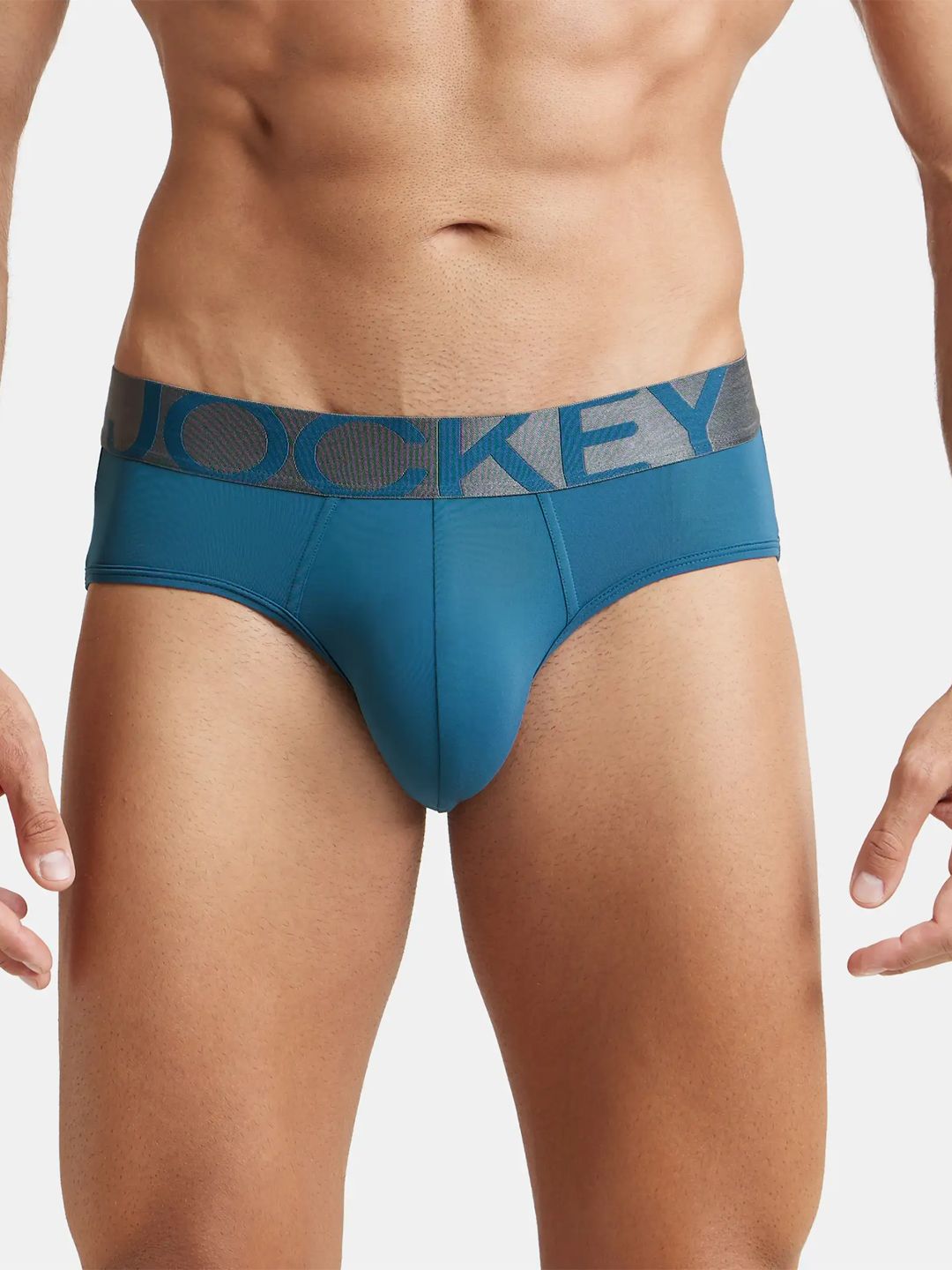 Jockey Anti Bacterial Mid Rise Basic Briefs-IC27-0101-LGBLU-picture-19