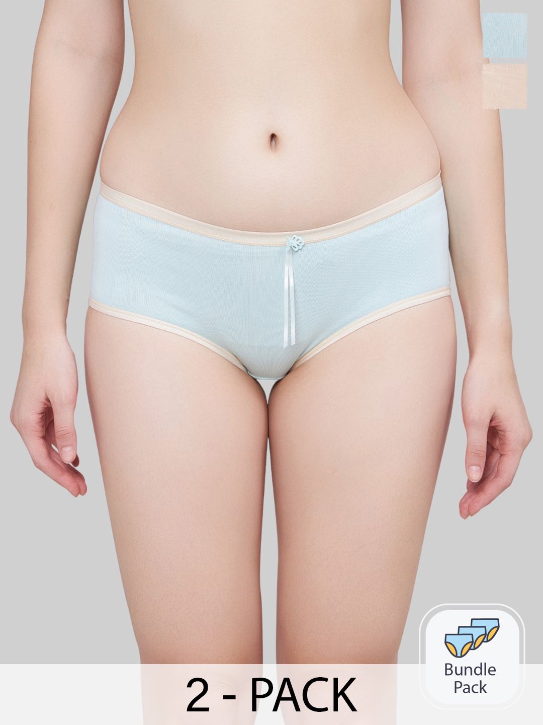 PLUMBURY Pack Of 2 Full Coverage Hipster Briefs-picture-19