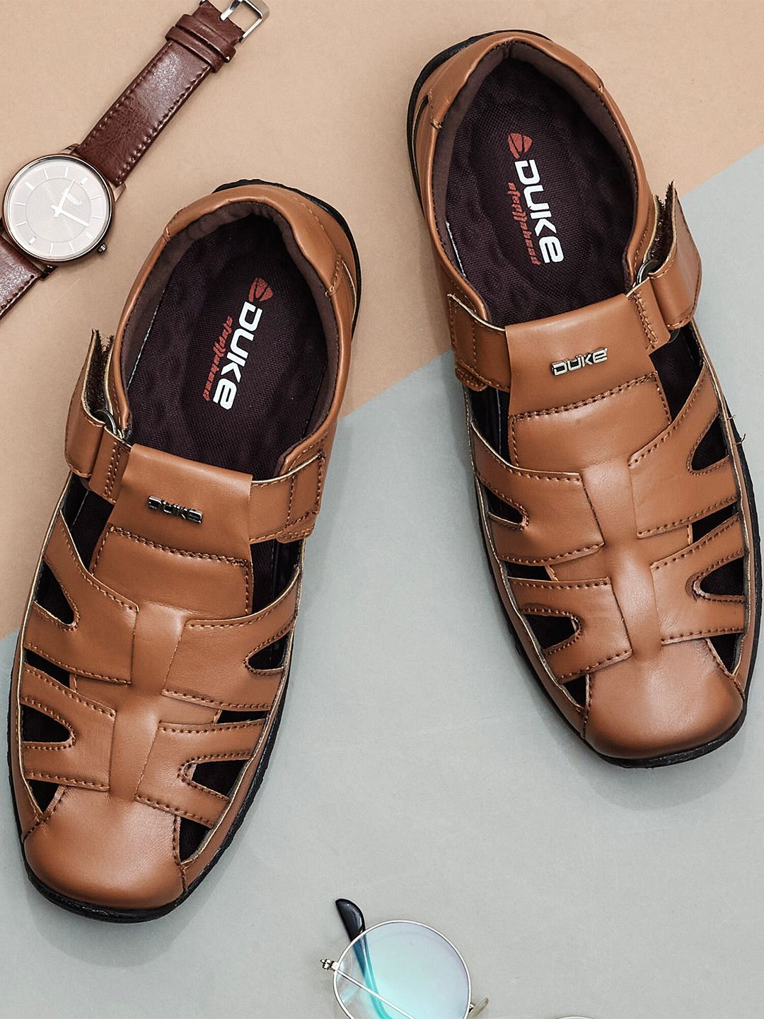 Duke Men Fisherman Sandals-picture-16