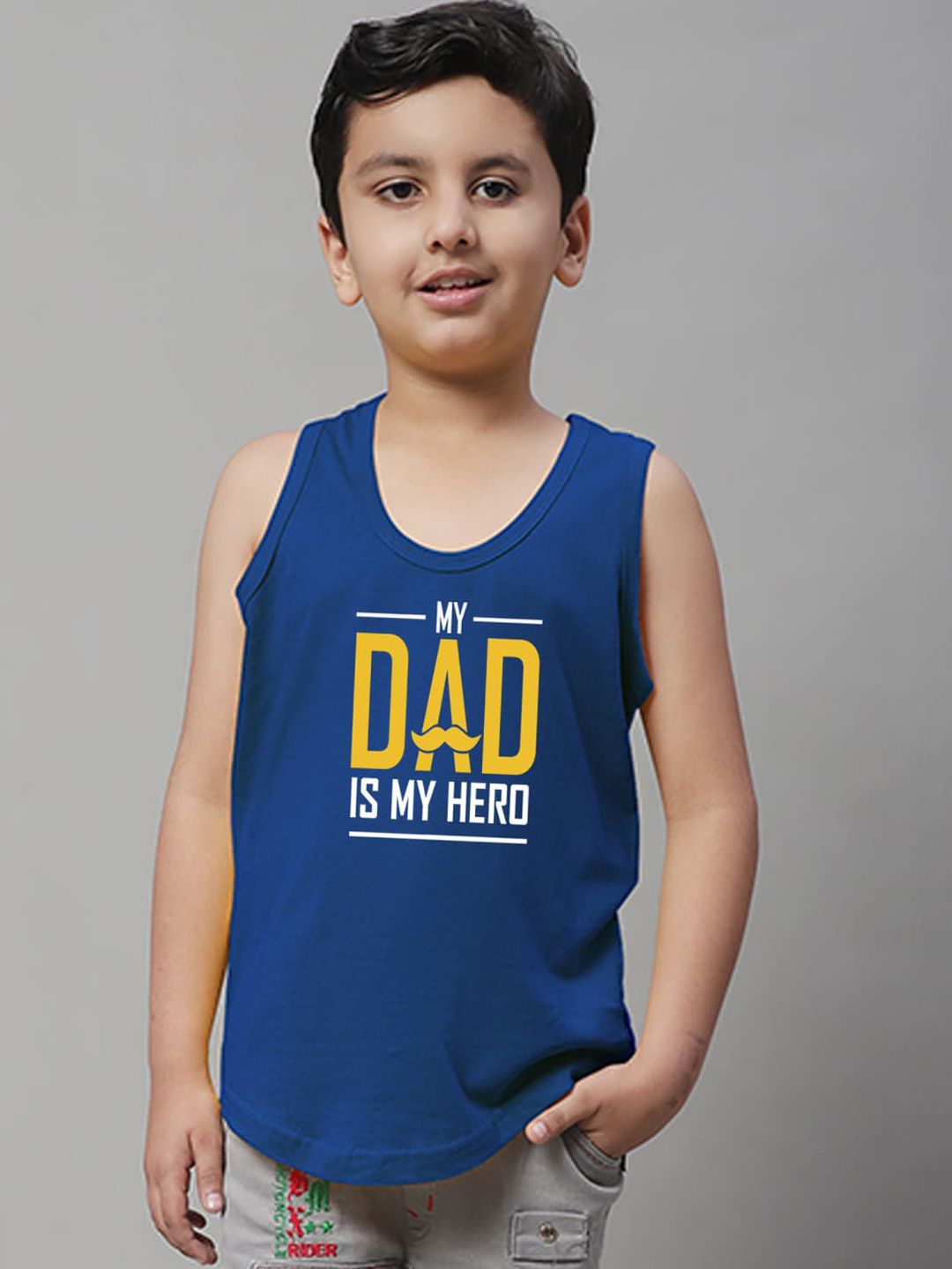 Friskers Boys Typography Printed Pure Cotton Innerwear Vests-image-23
