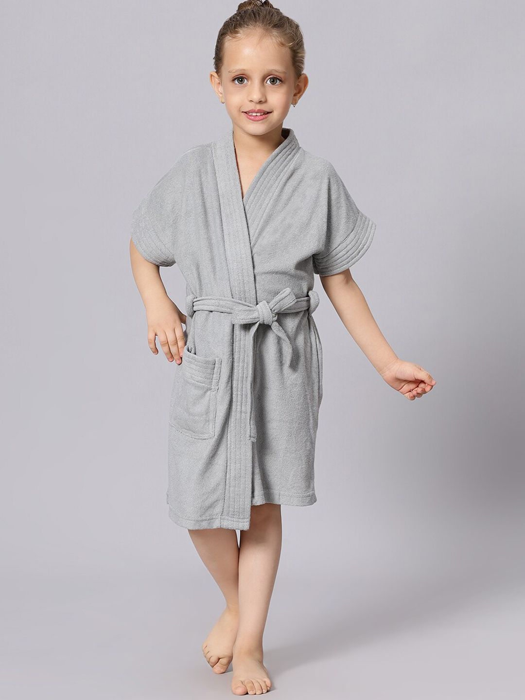 LacyLook Girls Micro Terry Belted Bath Robe-picture-20