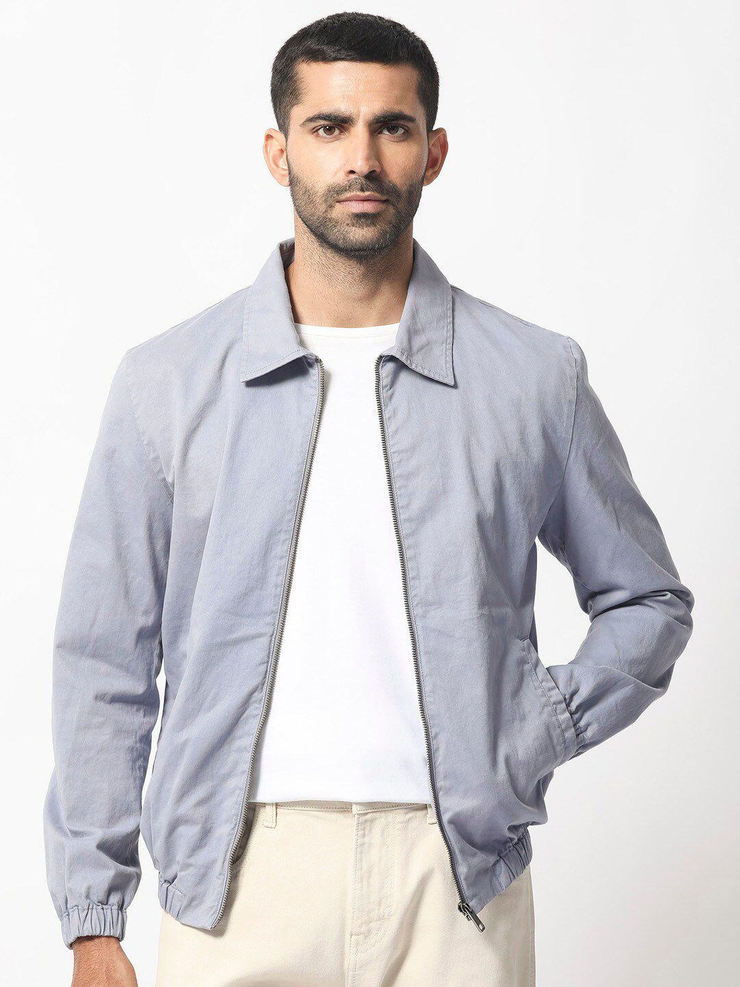 RARE RABBIT Flinsten Spread Collar Bomber Jacket - Price History