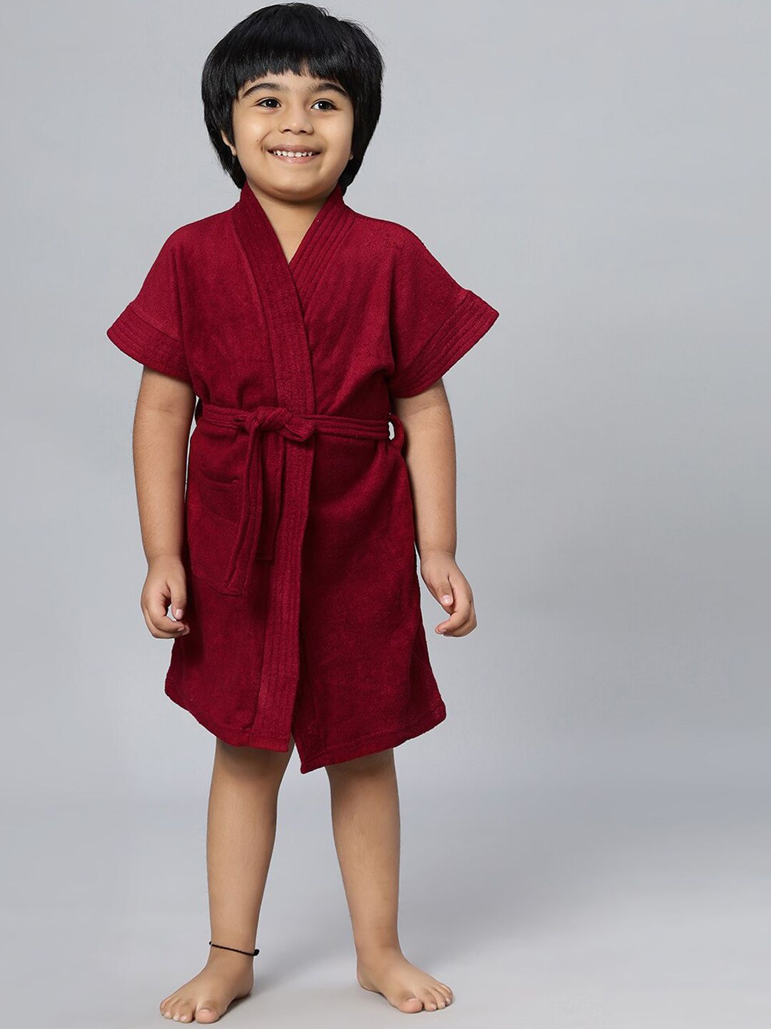 LacyLook Micro Boys Plain Bath Robe-picture-47