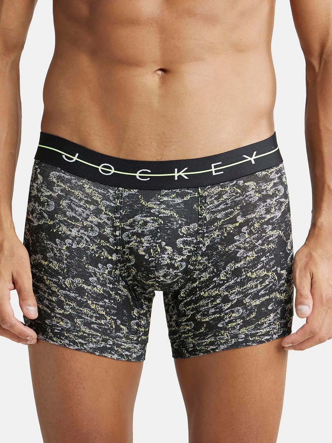 Jockey Printed Ultrasoft Trunk NY02-0101-BLWHY-image-4
