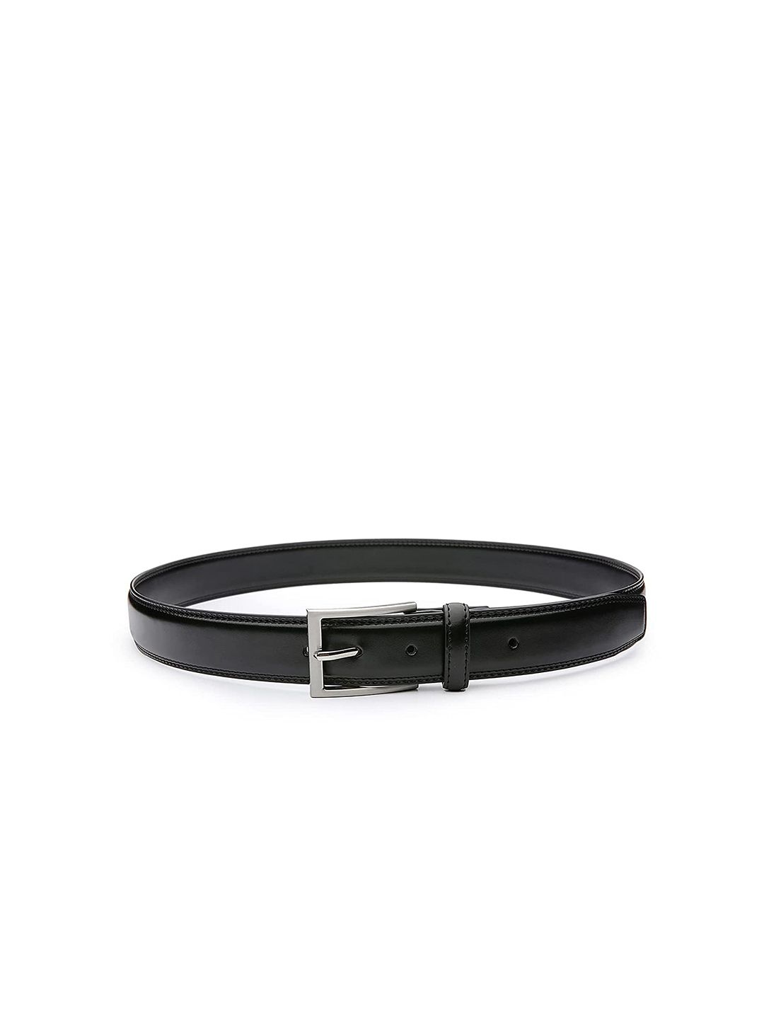 The Roadster Lifestyle Co. Men Black Vegan Leather Belt-picture-32