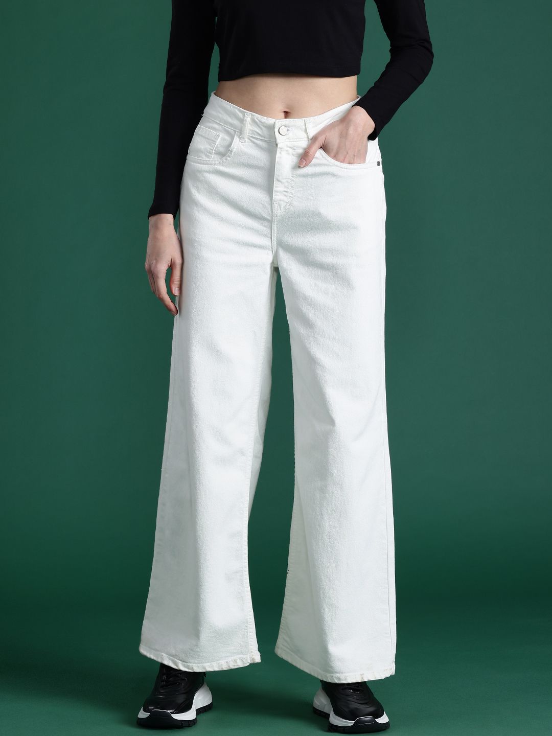 DressBerry Women Wide Leg Jeans-picture-36