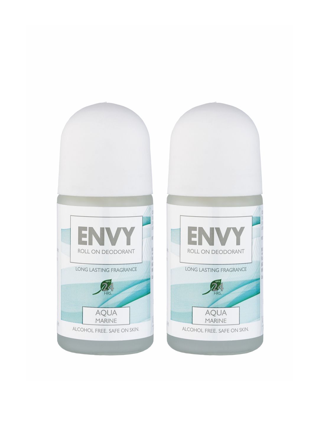 Envy Set Of 2 Aqua Marine Long Lasting Alcohol Free Roll-On Deodorant - 50ml Each-picture-31