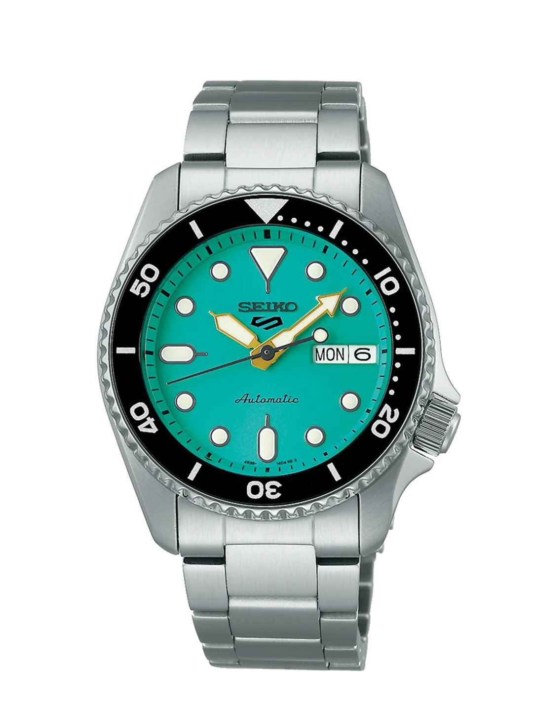 SEIKO Men Mother of Pearl Dial & Stainless Steel Bracelet Style Straps Analogue Automatic Motion Powered Watch-picture-56