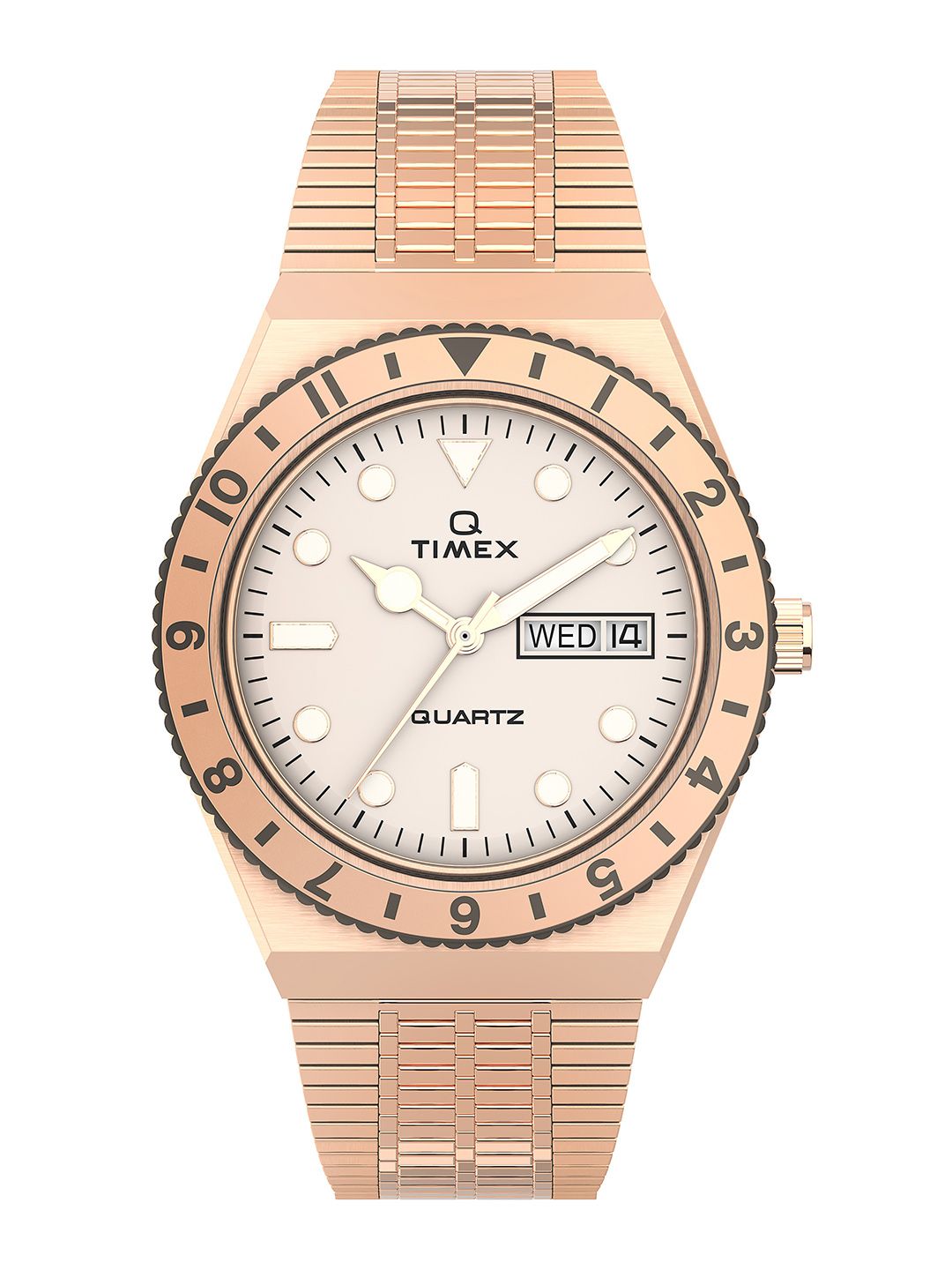 Timex Women Embellished Dial & Bracelet Style Straps Analogue Watch TW2U95700UJ-picture-54