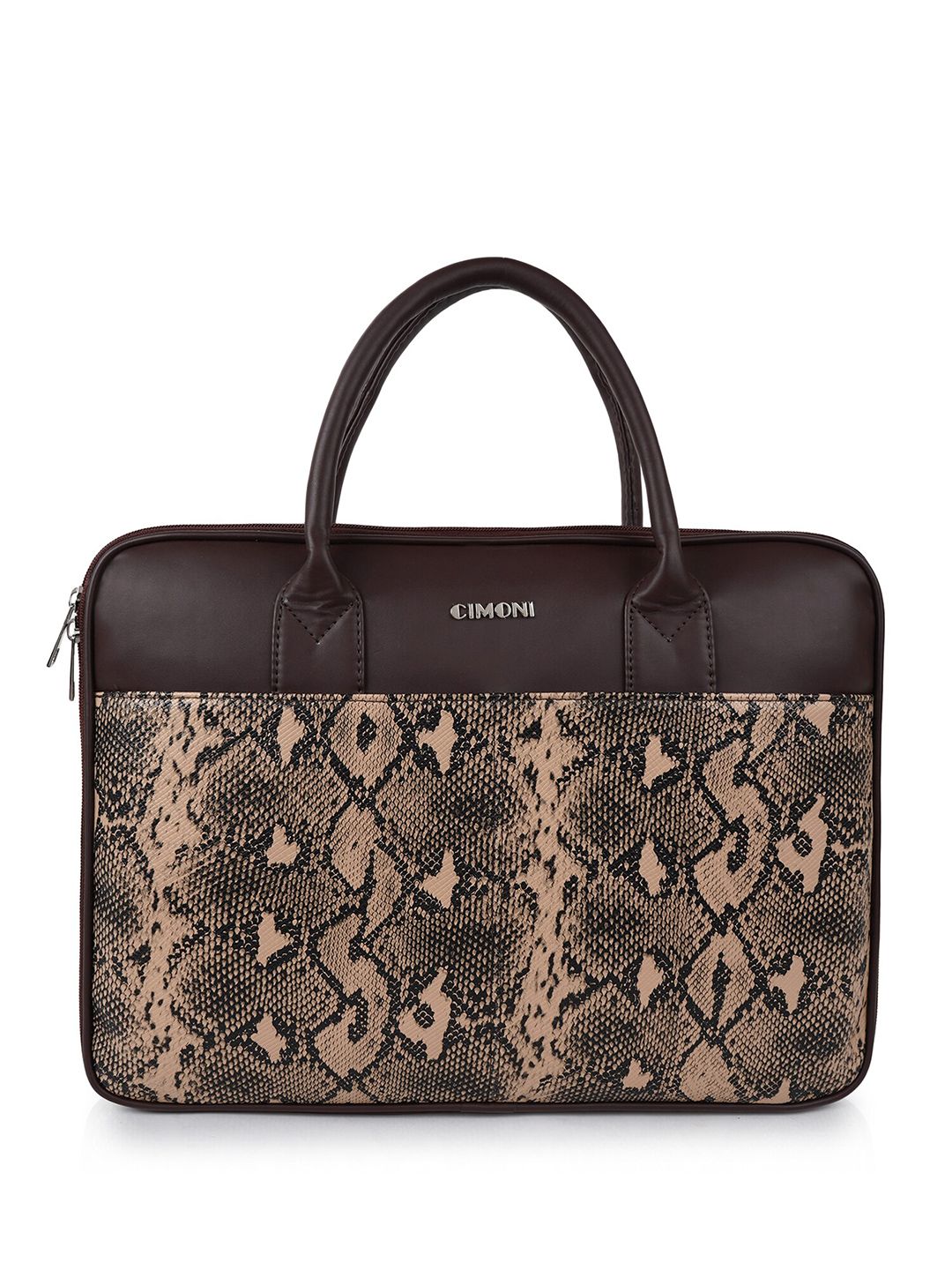 CIMONI Unisex Printed Vegan Leather Messenger Bag-picture-27