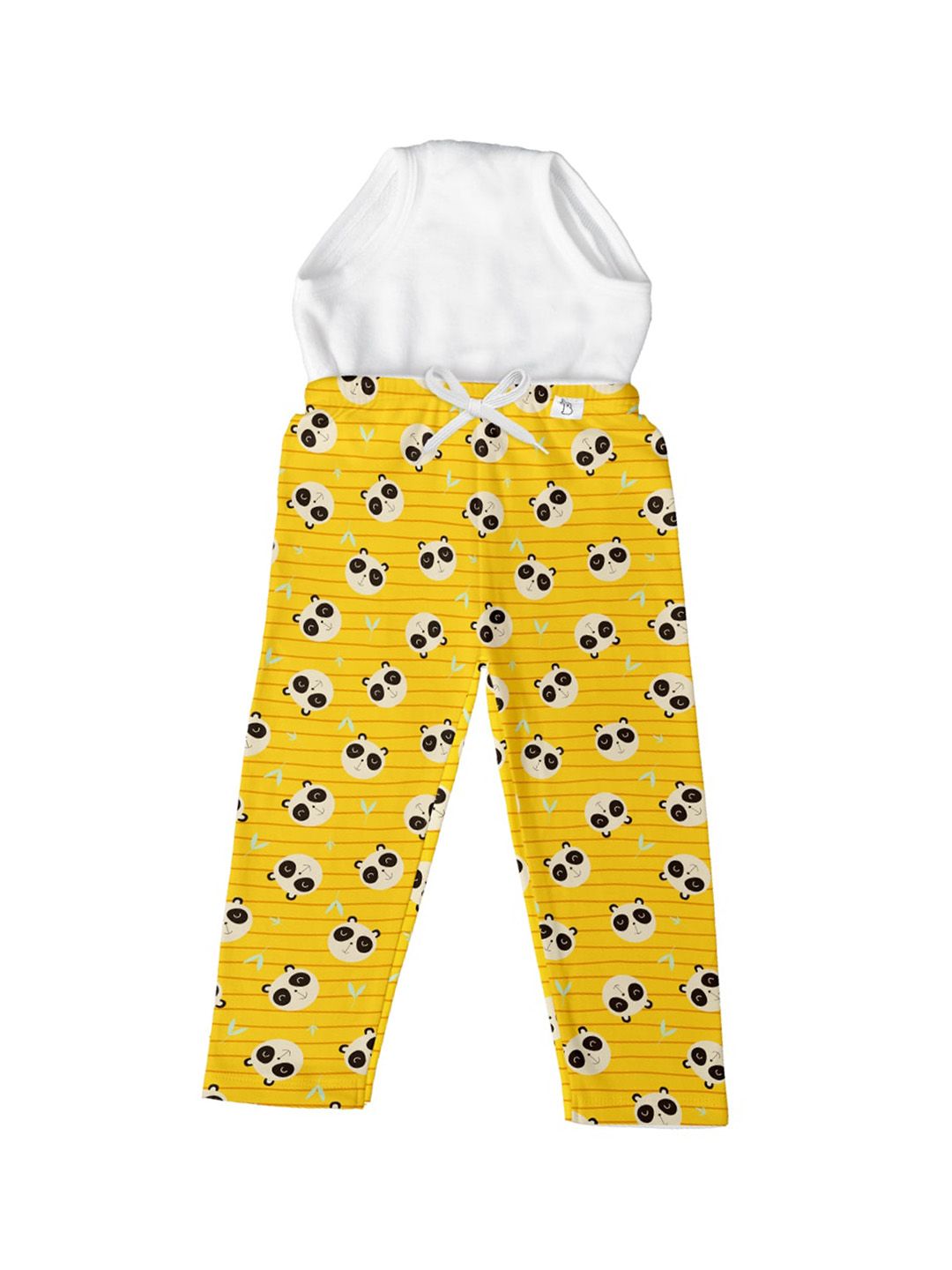 SuperBottoms Kids Diaper Pants with Stitched In Padded Underwear - Yellow-picture-54
