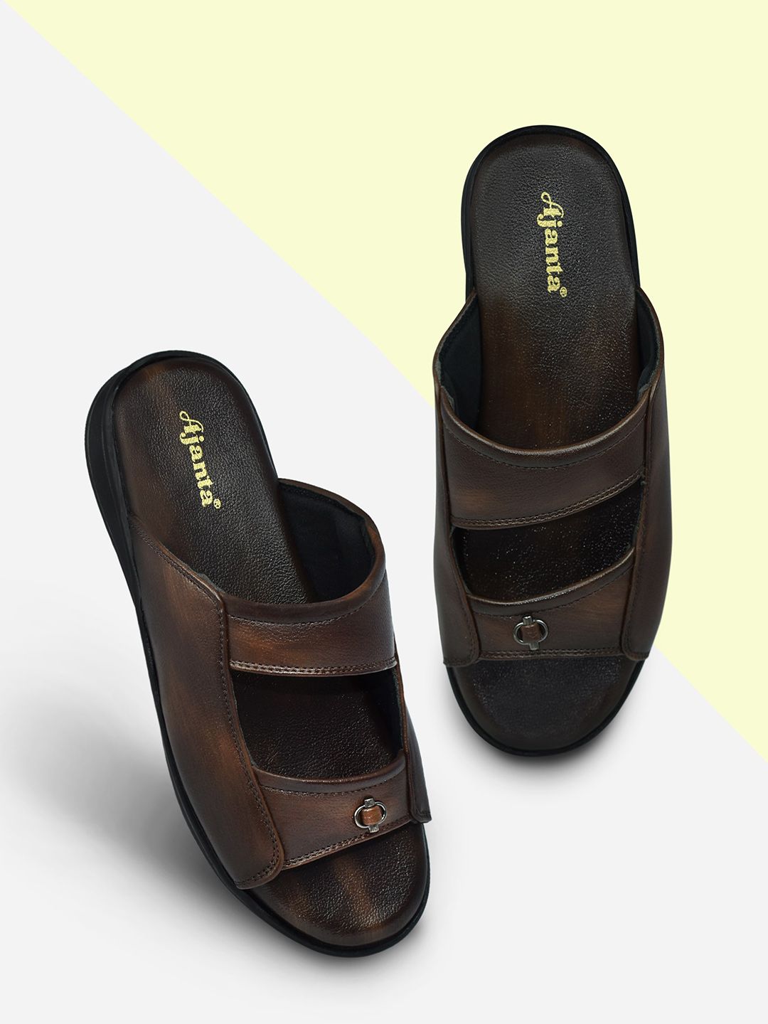 Ajanta Textured Comfort Sandals-picture-47