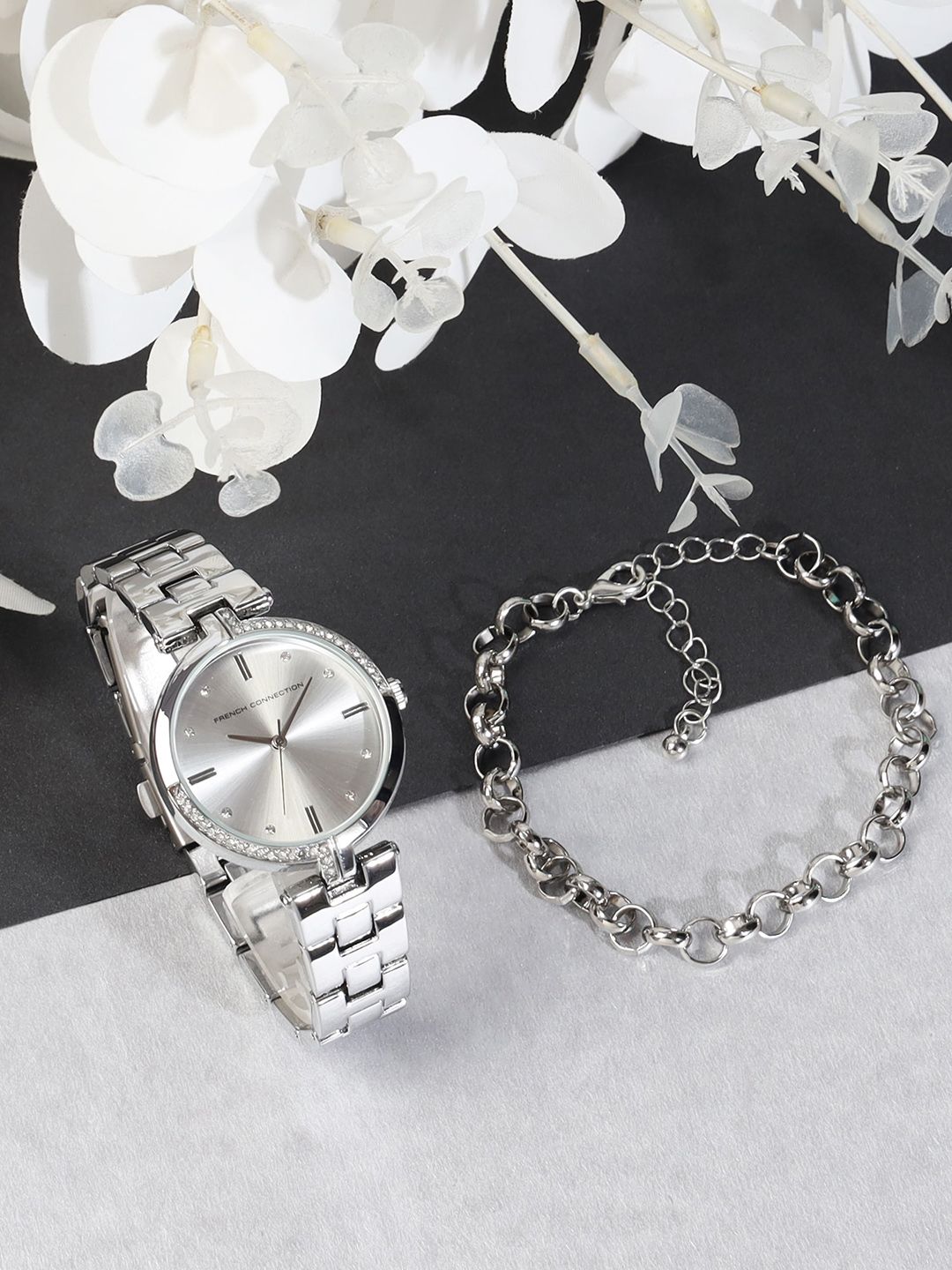 French Connection Women Watch Gift Set