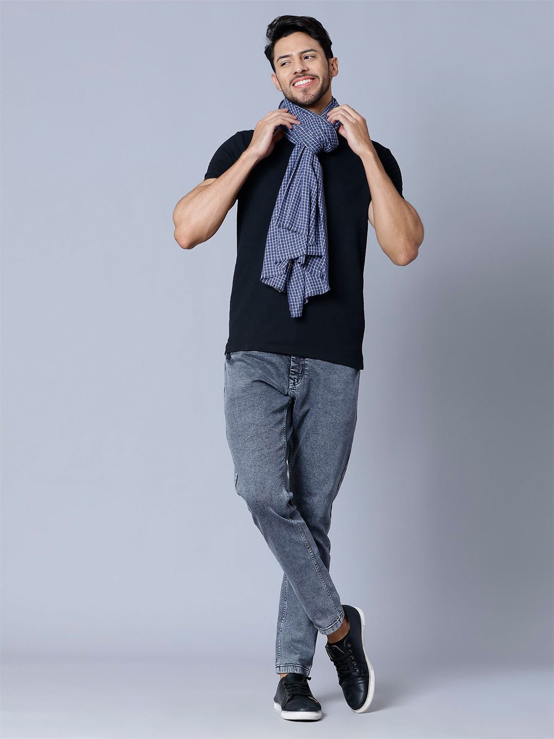 Moda Chales Men Checked Stole-picture-57