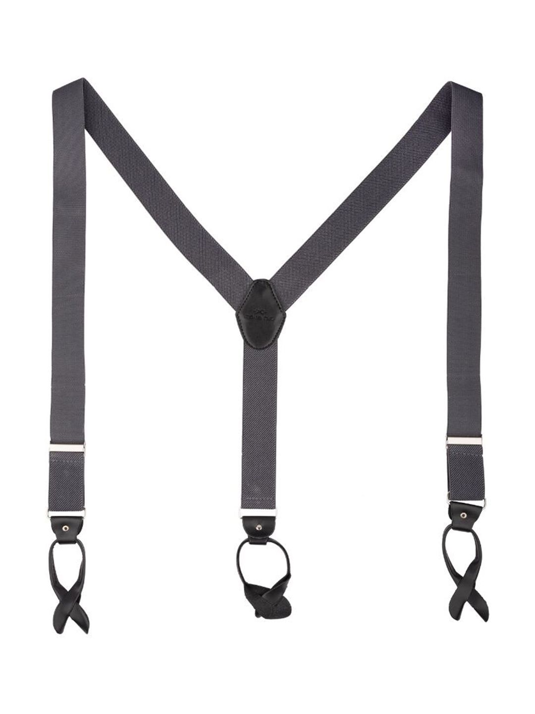 The Tie Hub Men Textured Y Back Suspenders-picture-25