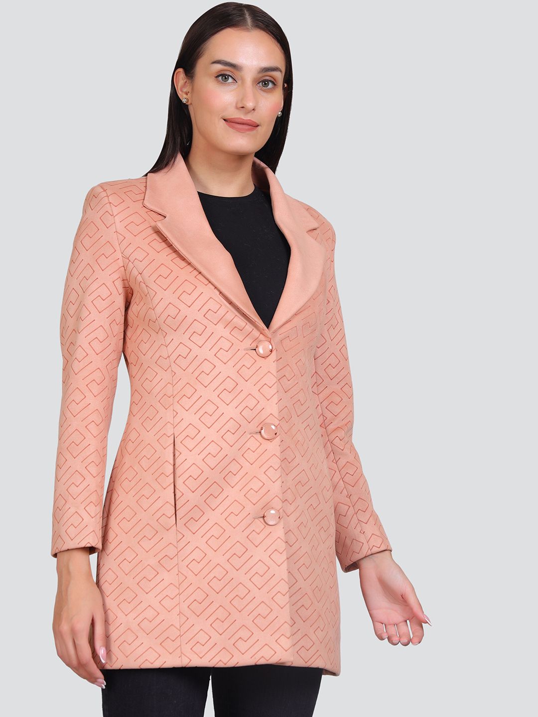 Buy Chkokko CHKOKKO Double Breasted Woollen Overcoat at Redfynd