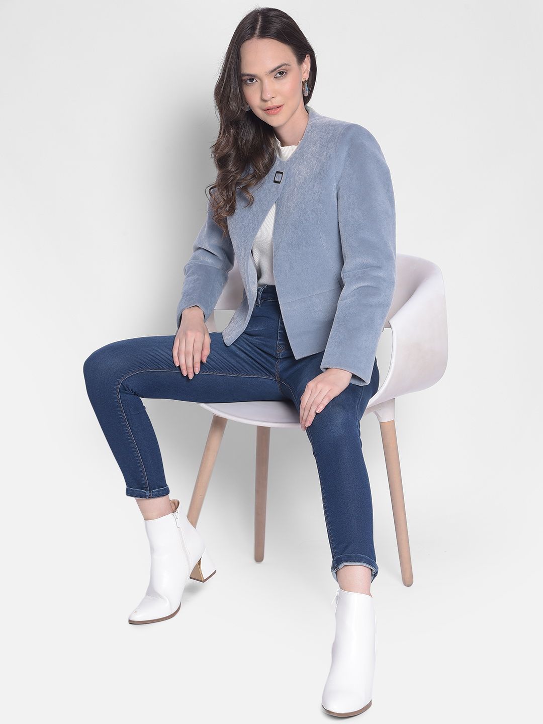 Crimsoune Club Slim-Fit Single-Breasted Blazer-picture-34