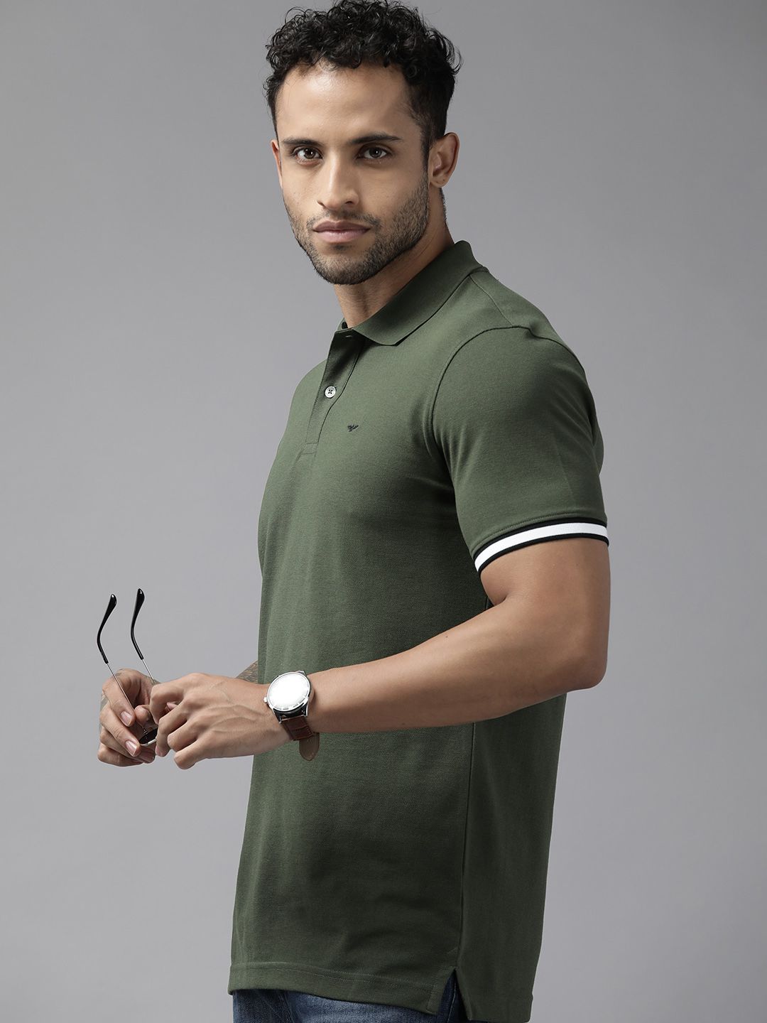 Park Avenue Polo Collar Slim Fit T-shirt