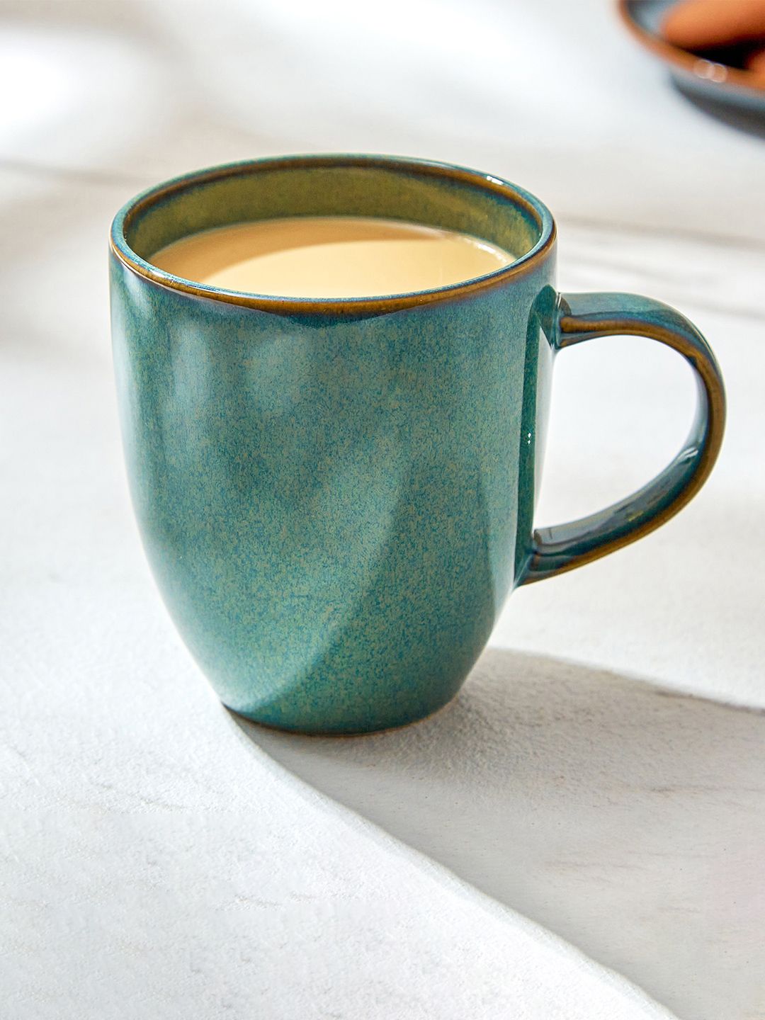 Home Centre Capiz Verde Green Solid Porcelain Glossy Coffee Mug 250 ml-picture-25