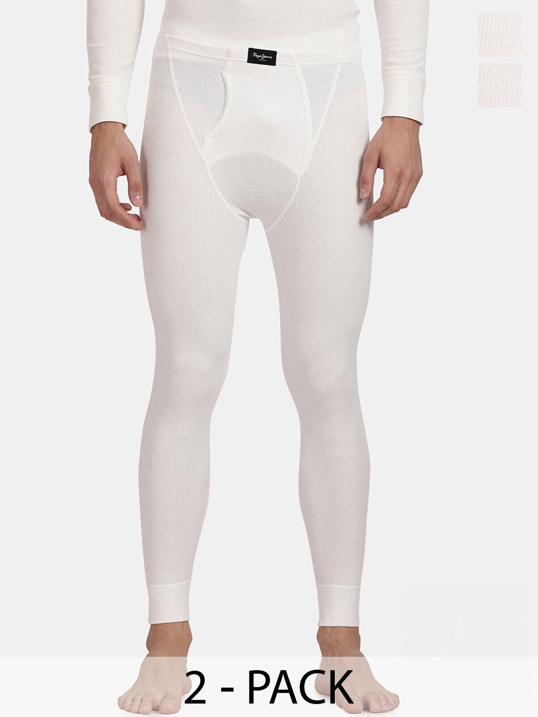 Pepe Jeans Men Pack of 2 Cotton Thermal Bottom-picture-29