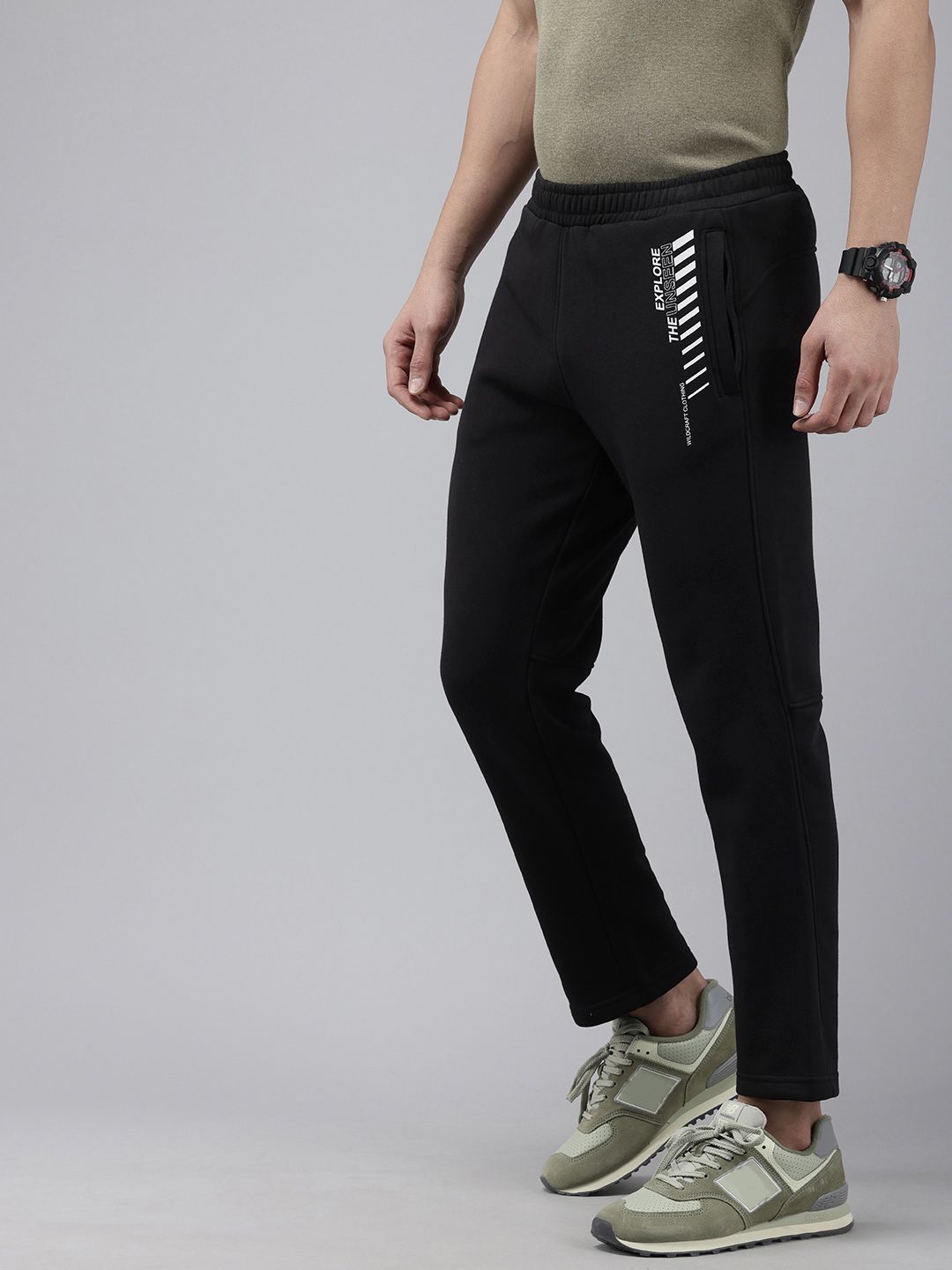 Wildcraft Men Minimal Printed Outdoor Track Pants-picture-48