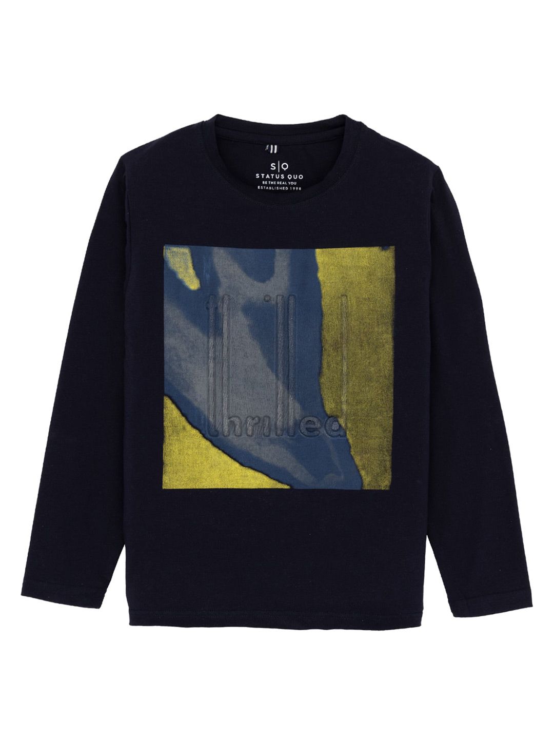 Status Quo Boys Graphic Printed Casual T-Shirt-picture-33