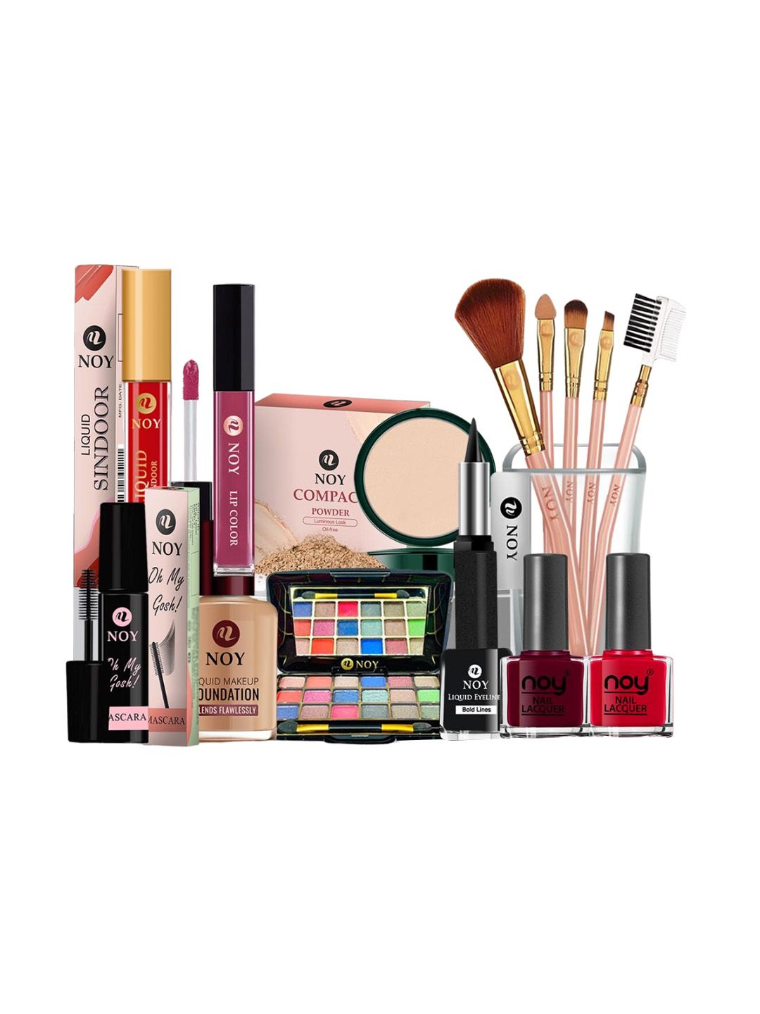 NOY 15 Pcs Captivate Makeup Combo - Irresistible Duo For Captivating Looks - Combo No 426-picture-3