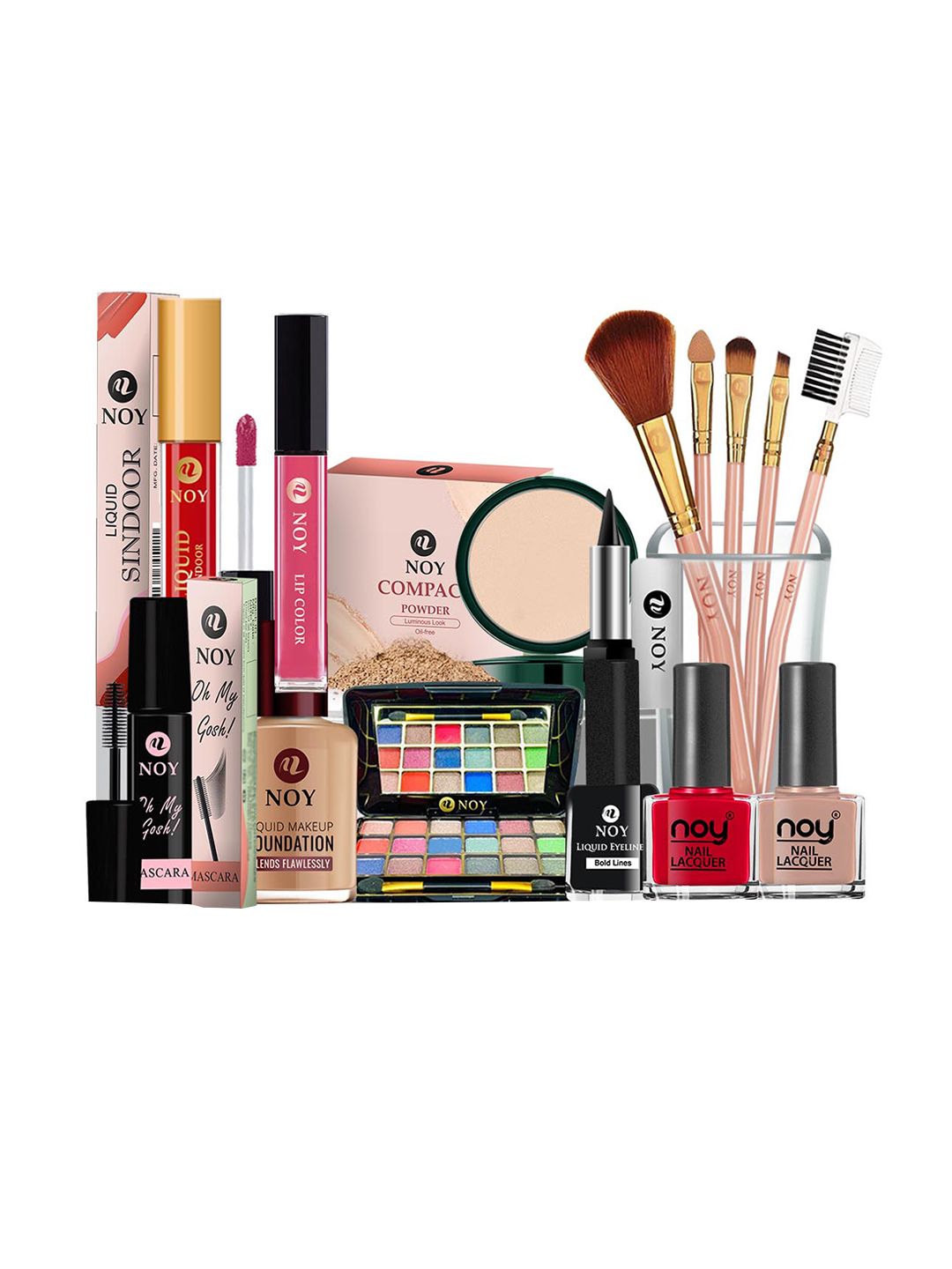 NOY Set Of 15 Envy Makeup Kit Combo - #574-image-18