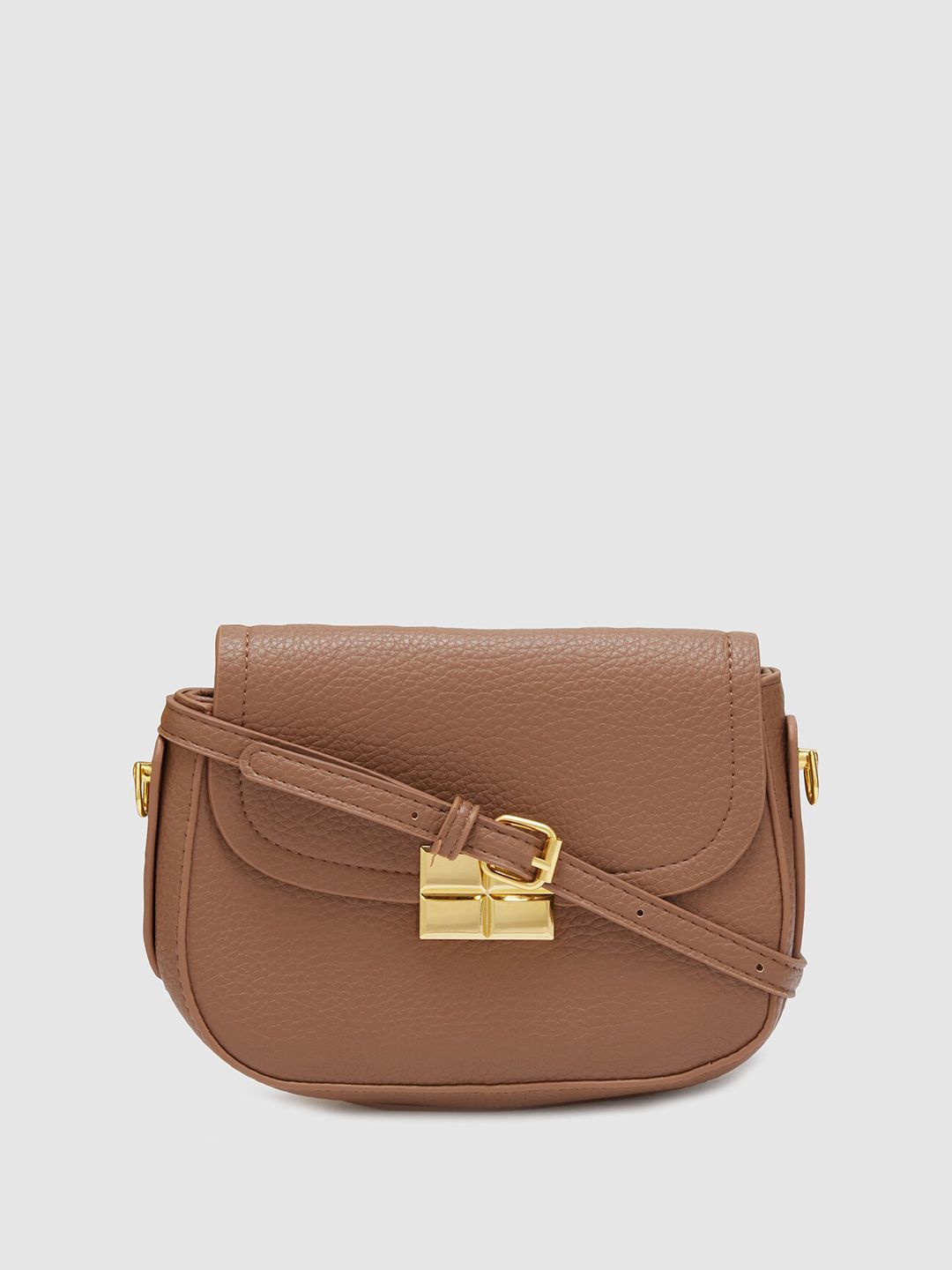 Globus Women Brown Textured Casual Sling Bag-picture-36