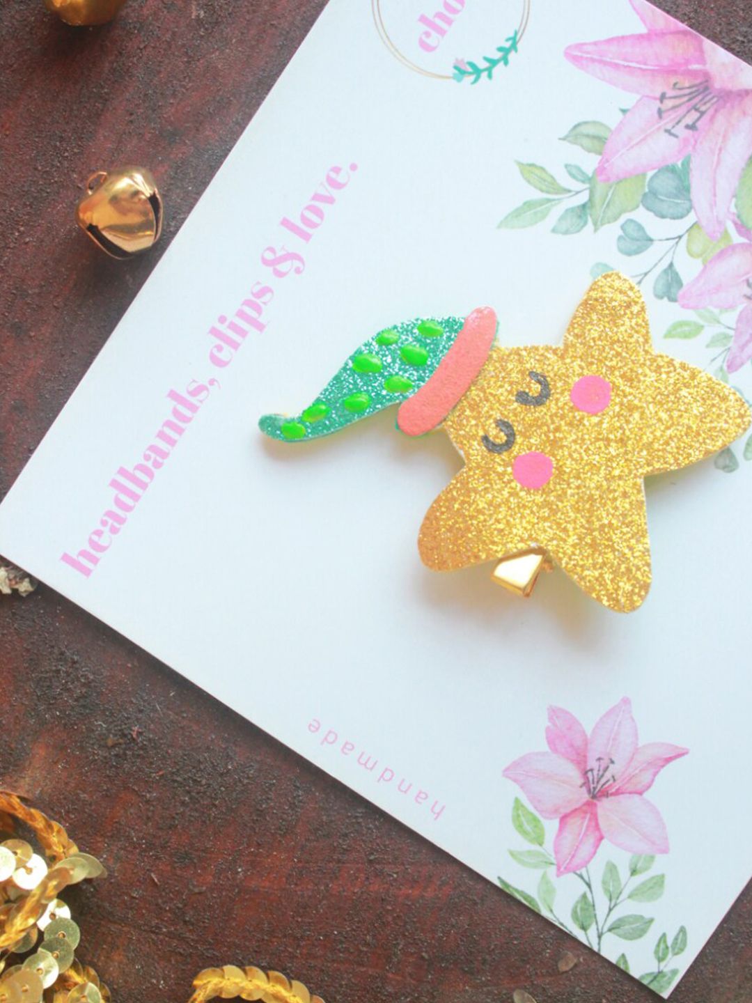 Choko Girls Embellished Alligator Hair Clip-picture-14