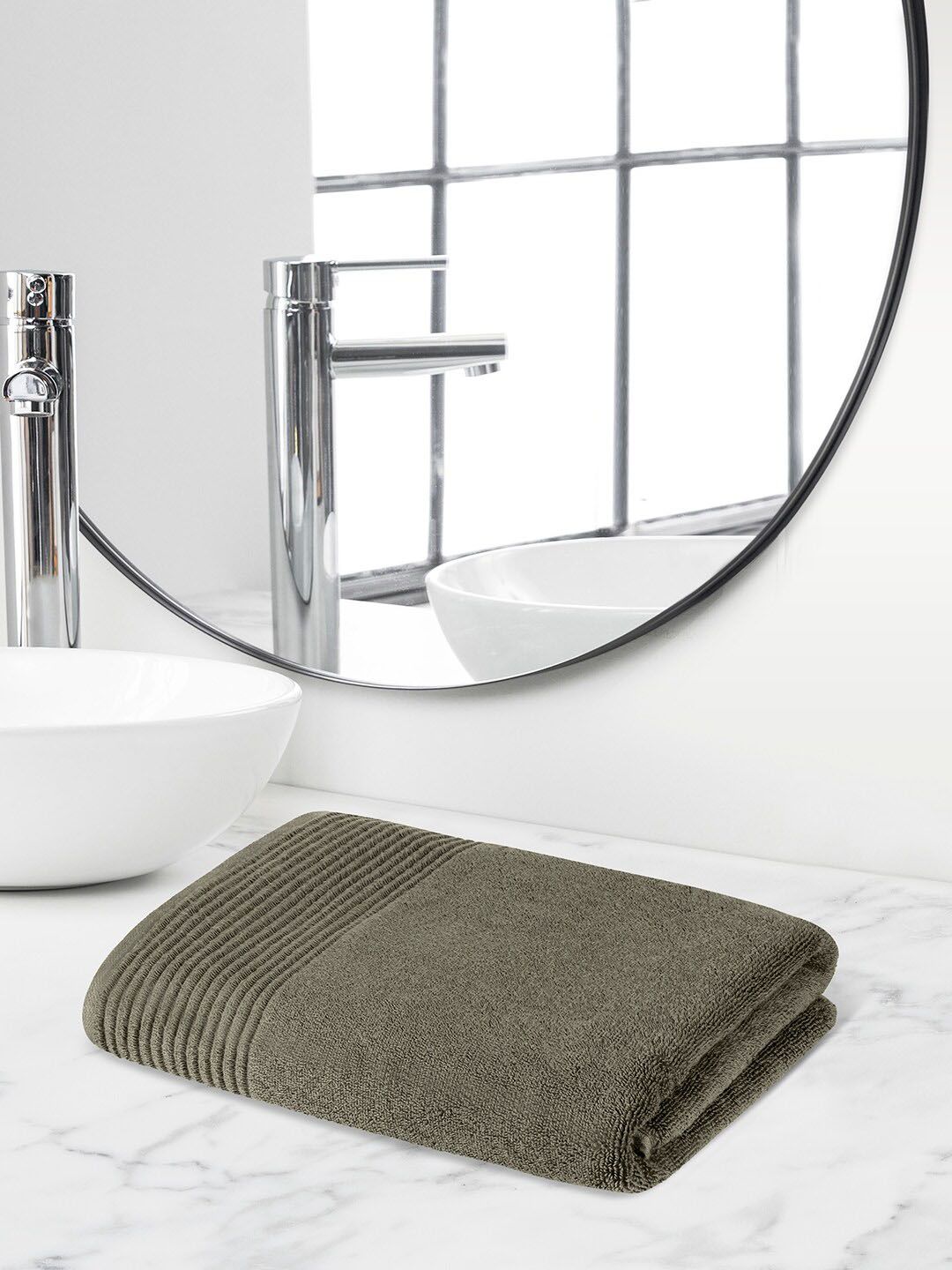 Himeya Grey 600 GSM Cotton Bath Towel-picture-45