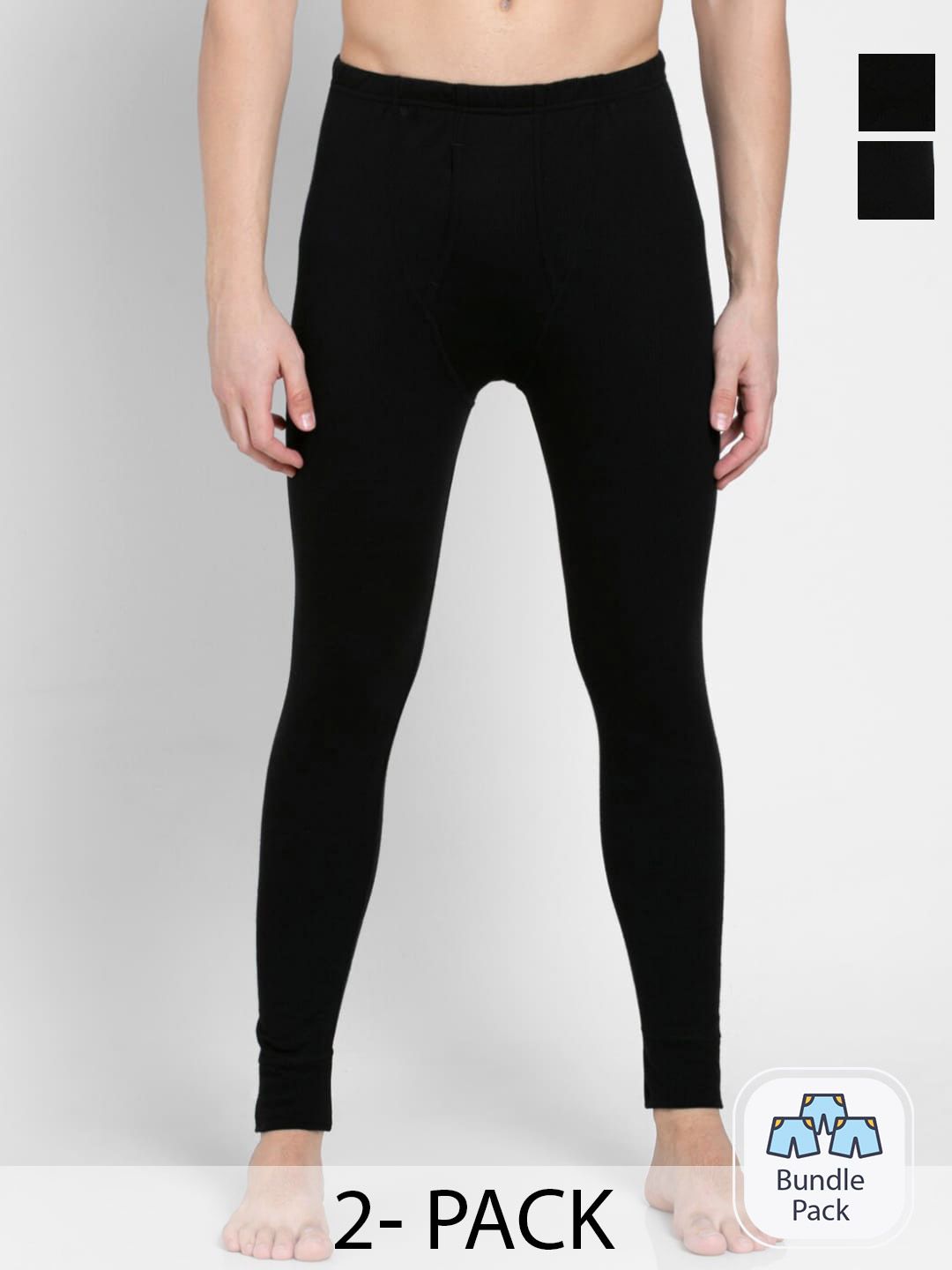 Jockey Men Pack Of 2 Cotton Thermal Bottoms 17221338-picture-22