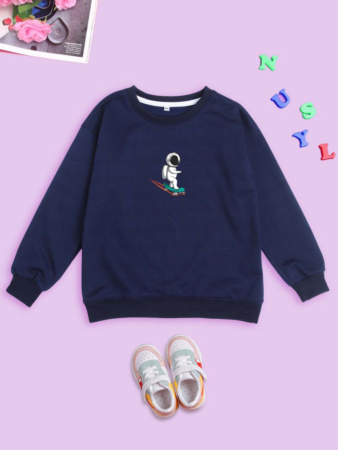NUSYL Kids Graphic Printed Sweatshirts-picture-21