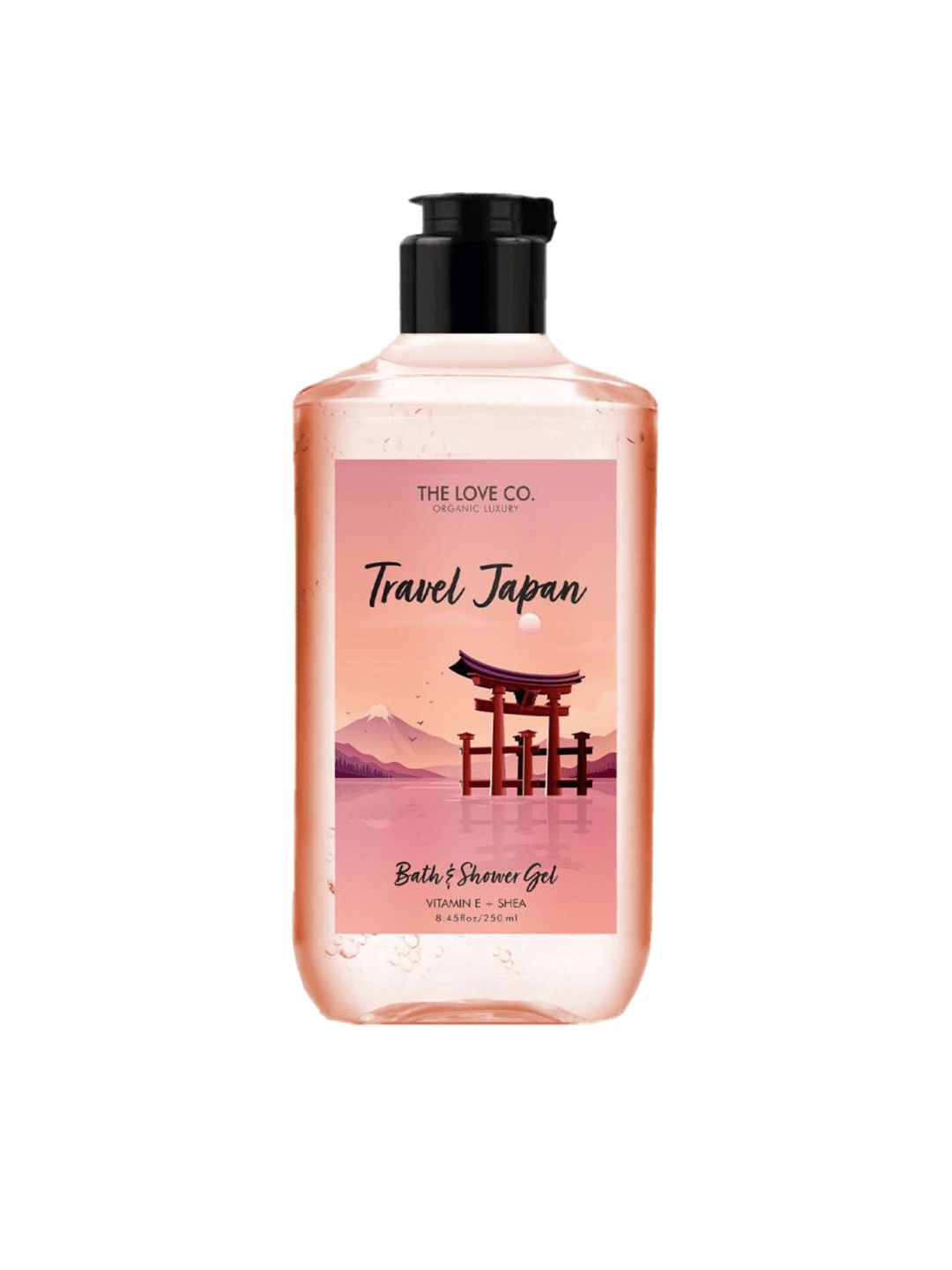 The Love Co Travel Japan Body Wash With Vitamin E & Jojoba Oil - 250ml-picture-8