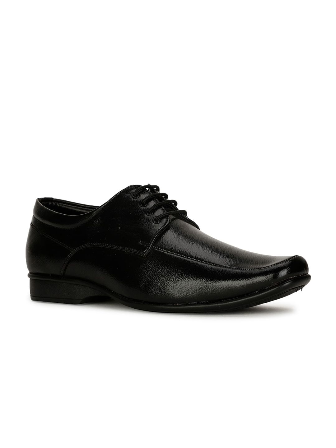 Bata Men Round Toe Formal Derbys-image-4