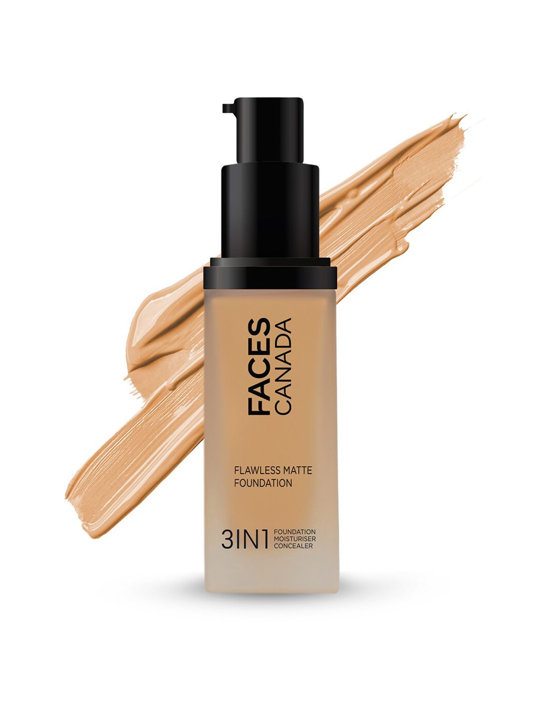 FACES CANADA 3 In 1 Flawless Matte Foundation - 30ml - Soft Sand 041-picture-28