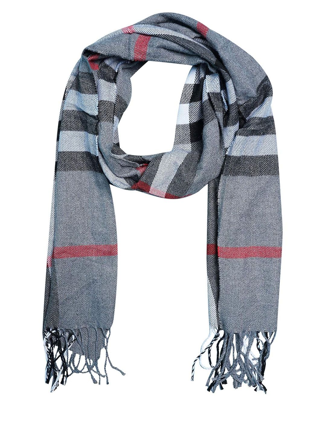 Zacharias Checked Pashmina Mufflers-image-9