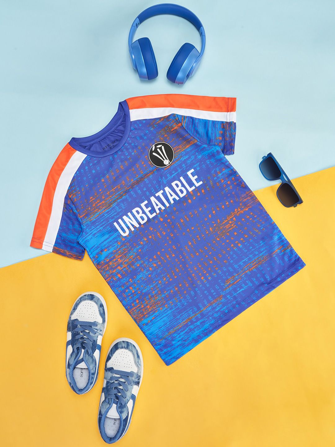 Pantaloons Junior Boys Typography Printed T-shirt-picture-33