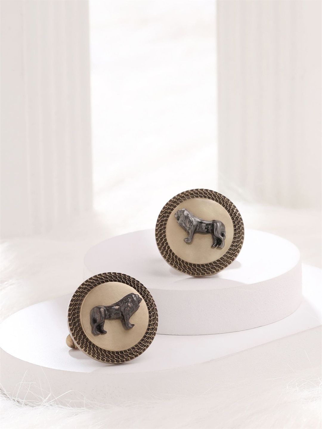 COSA NOSTRAA Round Capricorn Cufflinks-picture-53