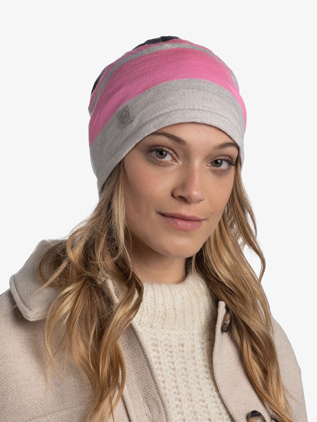 Original Buff SA Unisex Colourblocked Woollen Beanie-picture-15