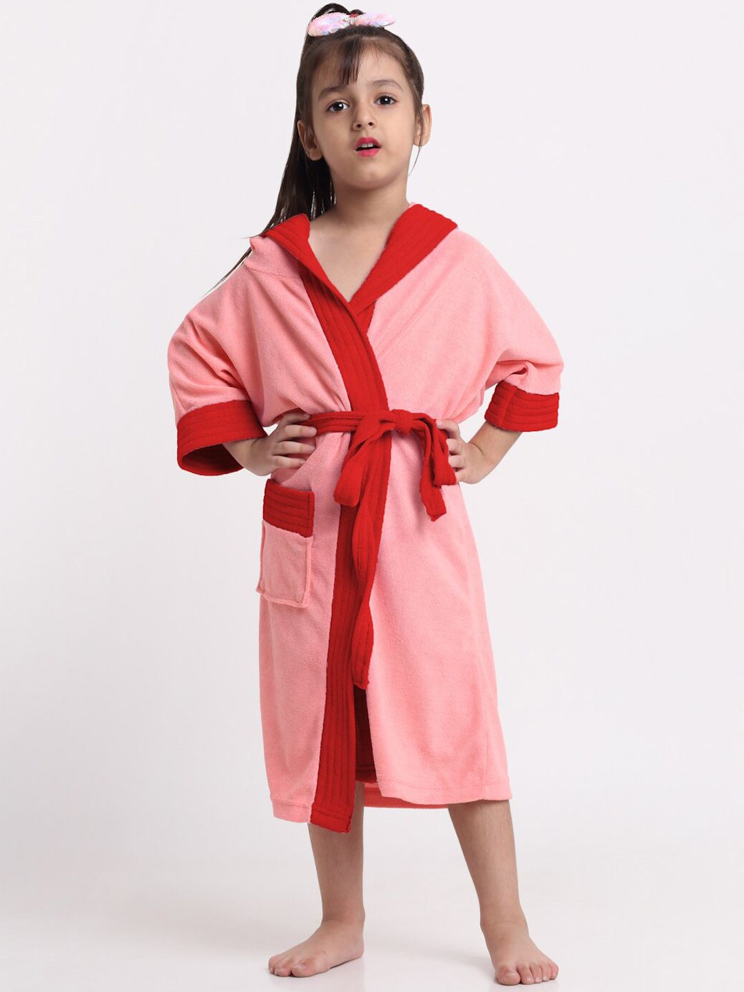 Creeva Kid Girls Hooded Bathrobe-picture-29
