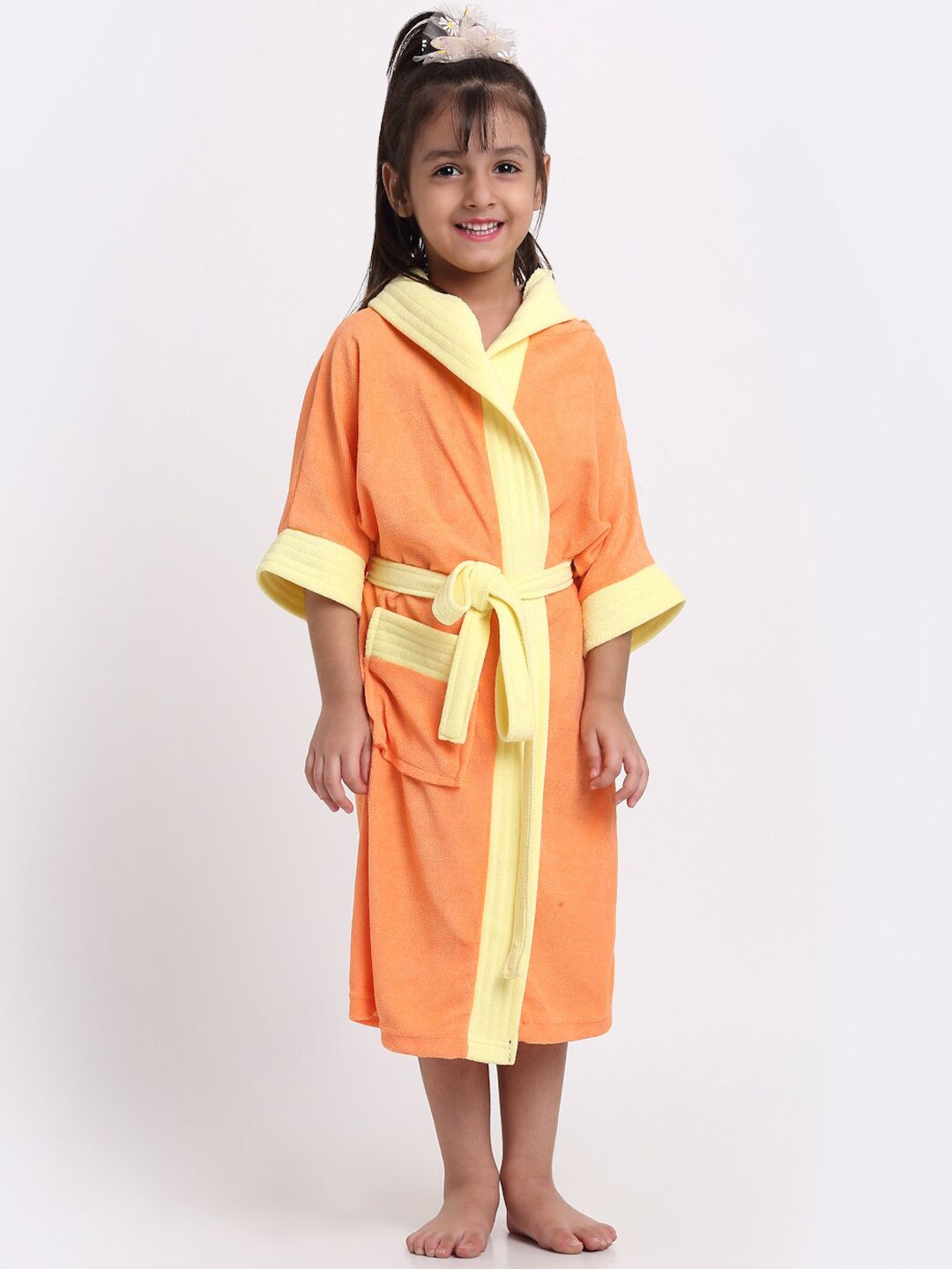 Creeva Kid Girls Hooded Bathrobe-picture-19