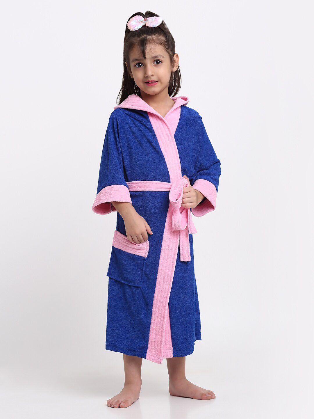 Creeva Kid Girls Hooded Bathrobe-picture-20