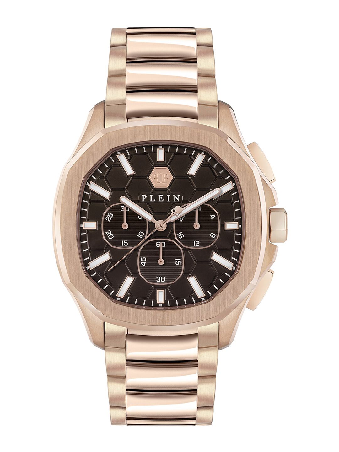PHILIPP PLEIN Men Textured Dial & Stainless Steel Straps Analogue Watch PWSAA0623-image-34