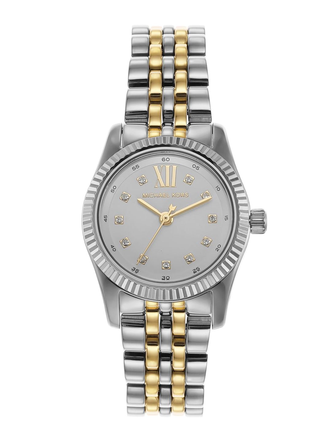 Michael Kors Women Dial & Stainless Steel Bracelet Style Straps Analogue Watch MK4740-picture-49