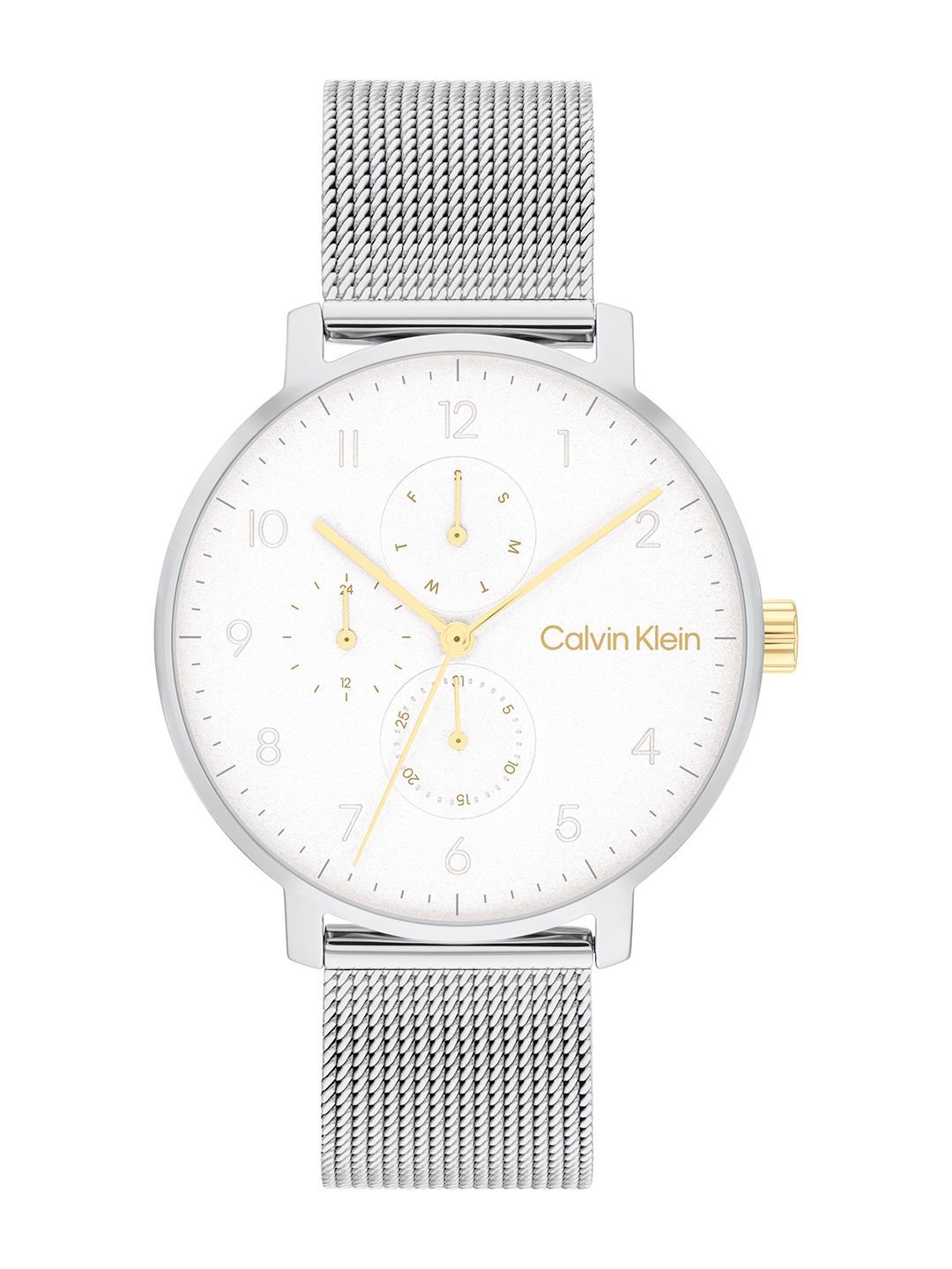 Calvin Klein Unisex Stun Stainless Steel Textured Analogue Watch 25200405-picture-23