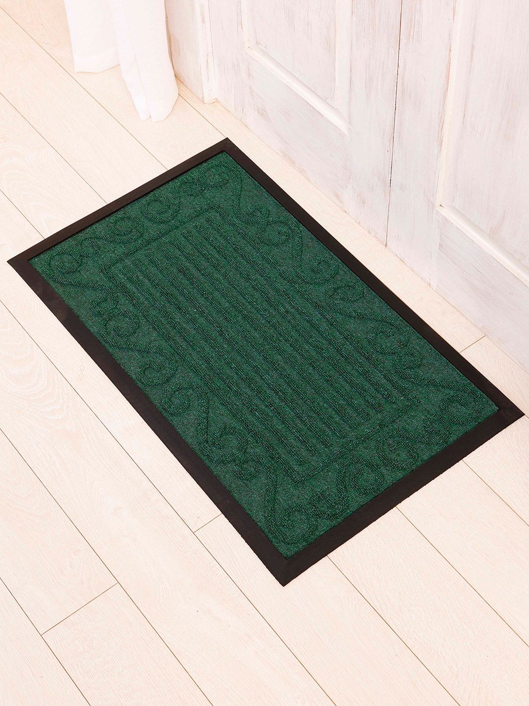 Ariana Green Textured Anti-Skid Polypropylene Rectangular Doormat-image-47