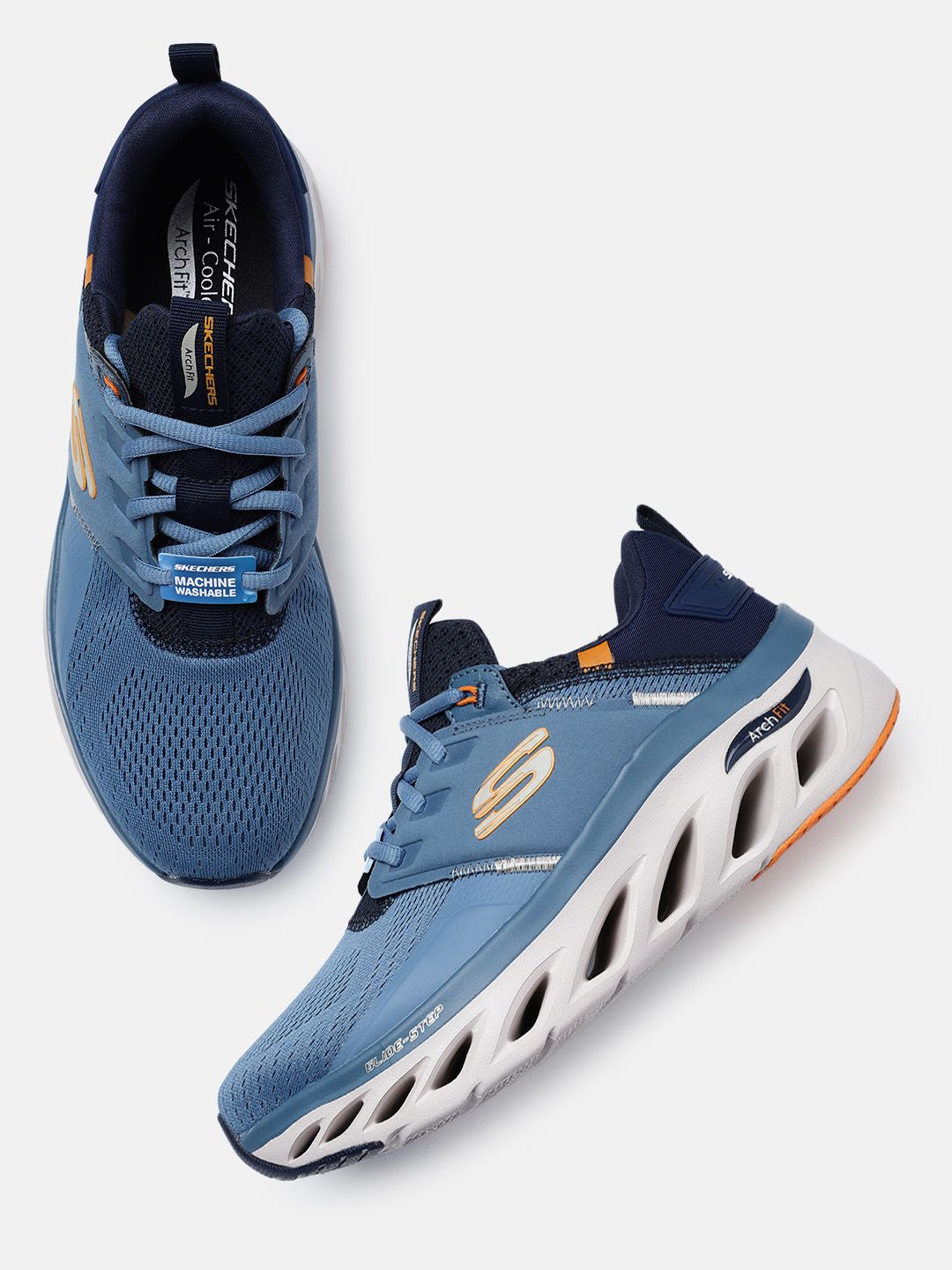 Skechers Men Arch Fit Glide Step Sneakers