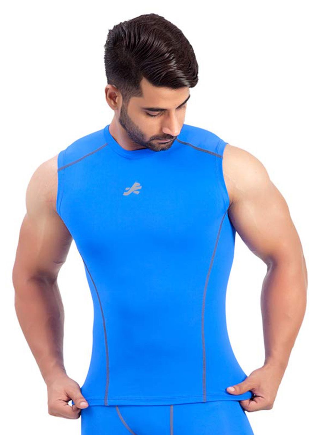 REDESIGN Compression Sleeveless Sports T-shirt-picture-14