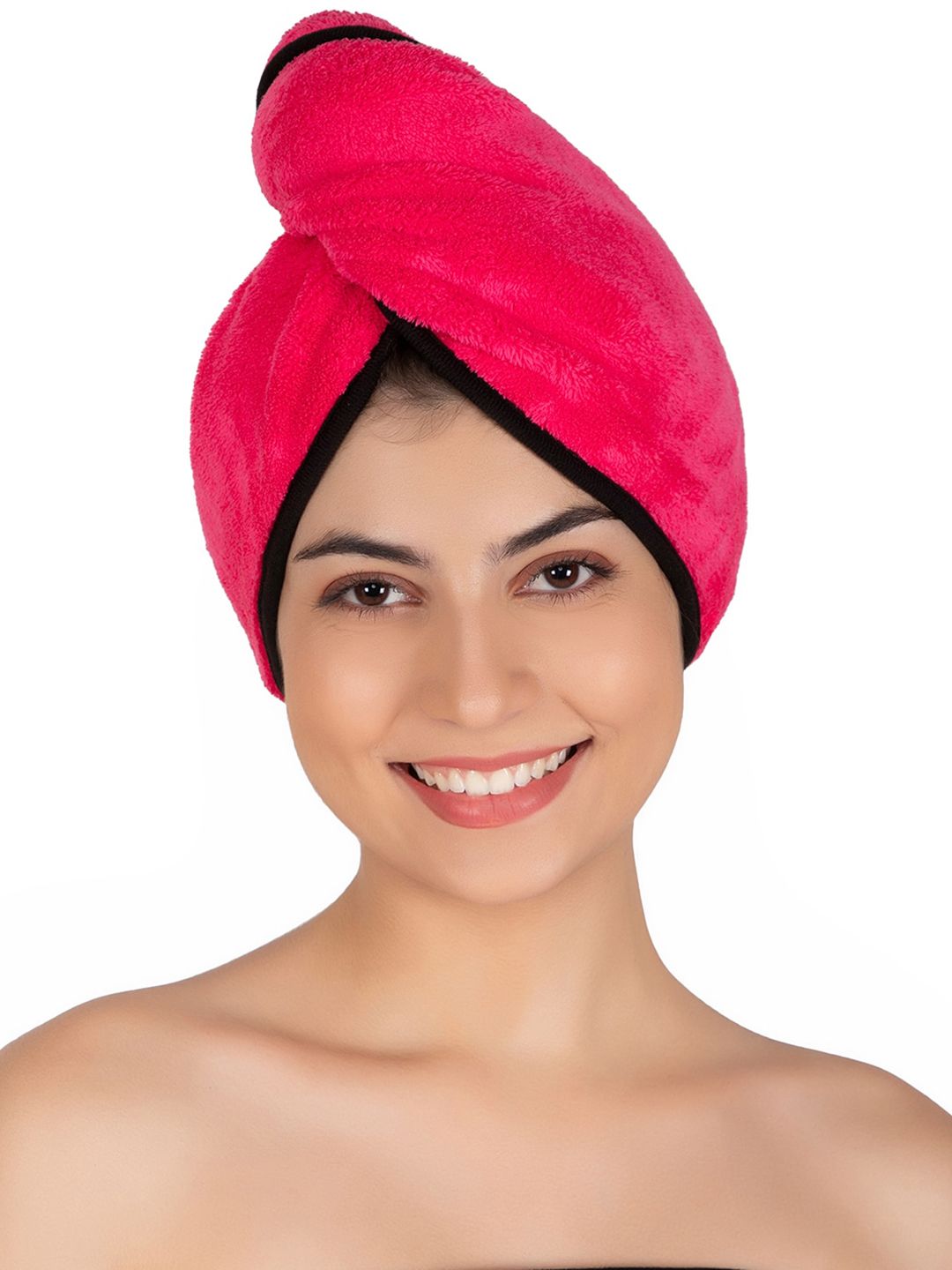 Softspun Microfiber Pink 300 GSM Bath Towel-image-39